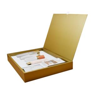 Customized Paperboard Luxury Makeup Kit Gift Box Glossy Surface