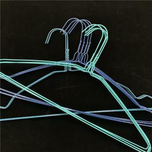 Buy cheap Modern Dry Wire Suit Hanger Powder Coated Environmental Friendly For Launderer from wholesalers