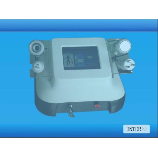 Buy cheap Tripolar RF Ultrasonic Cavitation Slimming Machine Chin Cellulite Reduction 40KHZ from wholesalers