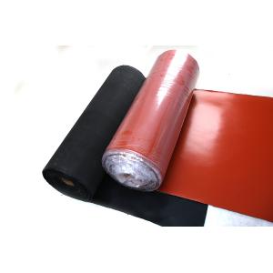 Buy cheap High Temperature Resistant 1.5m Silicone Coated Fiberglass Cloth Plain Woven from wholesalers