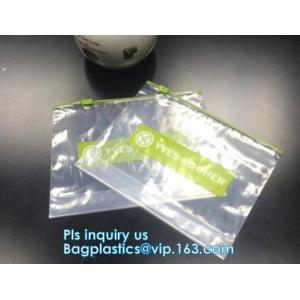 Buy cheap PP Plastic Slider Zip Lock A4 Doucment Files Holder Bag, zip lock bag with plastic slider & business card holder,Makeup from wholesalers