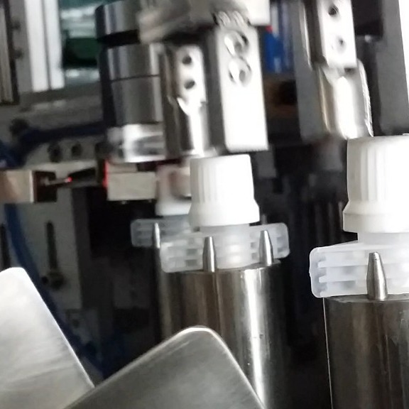 Buy cheap Non-Standard User-Friendly Touch Screen And PLC Control System Jelly Cap Automation Assembly Machine High Flexibility from wholesalers