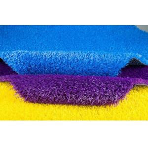 Buy cheap Blue Artificial Grass Carpet For Kindergarten 9000D from wholesalers