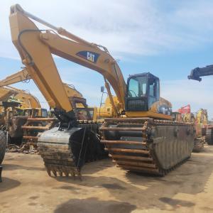 Buy cheap                  Used 20 Ton Amphibious Excavator, Caterpillar 320c Pontoon Floating Excavator on Sale              from wholesalers