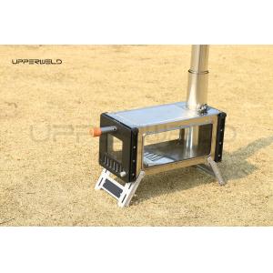 Buy cheap Multifunctional Firewood Stove with Chimney Non-rusting Finishing 3.5KG Weight from wholesalers