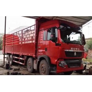 Buy cheap Warehouse Type Cargo Stake Truck SINOTRUK HOWO 8X4 LHD Euro2 336HP from wholesalers