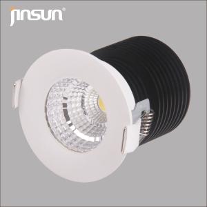 Buy cheap vertical recessed downlight 10W cob dia75mm from wholesalers