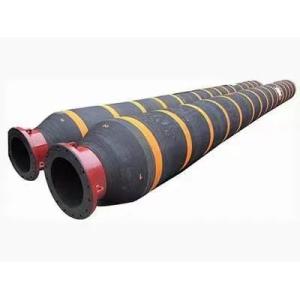 Self Floating Dredge Hose Abrasion Resistant Rubber With Flanges