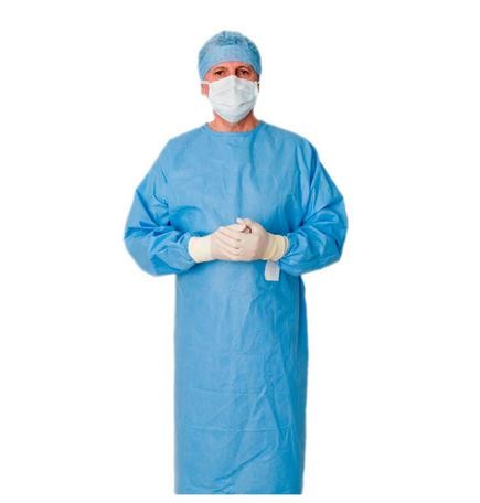 Quality Anti Permeate Soft Disposable Surgical Gowns With ISO Certificates for sale