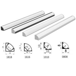 Buy cheap Ultra Thin Extruded LED Aluminum Profile U Shape V Shape from wholesalers