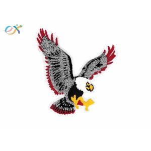 Buy cheap Extra Large Custom Chenille Patches Laser Cut Flying Patches 20cm For Jackets from wholesalers
