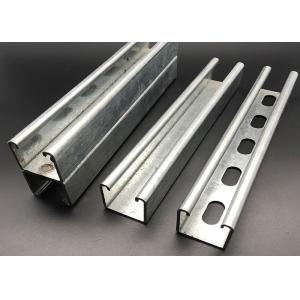 Buy cheap Building Material Slotted Solid Cold Formed Unistrut Channel from wholesalers
