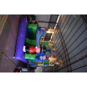 Buy cheap Commercial Magic Circle Inflatable Dry Slide / Monkey Bounce House from wholesalers