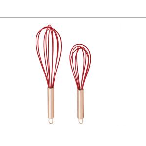 Buy cheap 2pcs Kitchen Utensils Whisk , LFGB Approved Whisk For Blending Mixing product