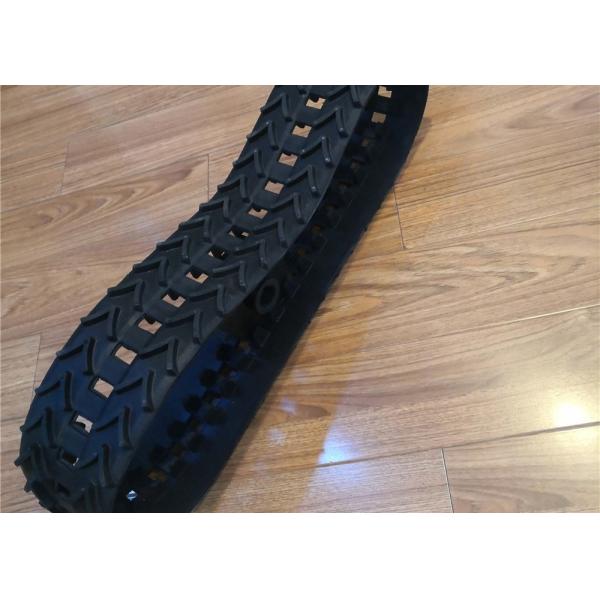 Buy cheap Robot 123mm Width Undercarriage Rubber Crawler Tracks from wholesalers