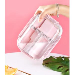 1000ml BPA Free Borosilicate Glass Food Container With Lids