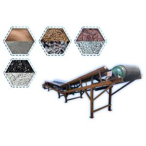 Buy cheap Troughed Rubber Inclined Belt Conveyor Machine Flat Model 800mm Width from wholesalers