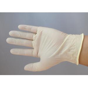 Buy cheap Barrier Performance Disposable Latex Gloves 100% natural latex from wholesalers