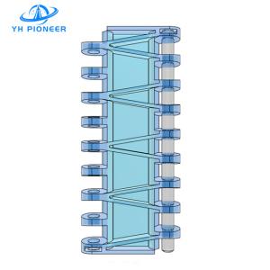 Buy cheap Durable PP Modular Belt with Rubber Surface for Low - Noise and Shock - Absorbing Conveying Solutions from wholesalers