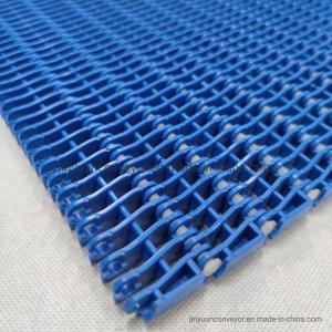 Plastic Conveyor Belts with 27.2mm Pitch for Cartons Processing Industry