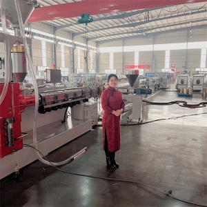 Industrial HDPE Extrusion Line , Plastic Pipe Extruder Machine