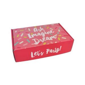 Buy cheap Wholesale Customized Recycled Paper Board Color Apparel Corrugated Mailing Boxes Folding Corrugated Box from wholesalers