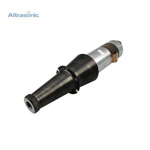 Buy cheap 2600w Ultrasonic Transducer 15kHz With Booster And Yellow Ceramic from wholesalers