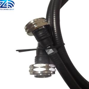 Buy cheap Customized length 1/2 super flexible din male to din male straight connector 7/16 male Jumper cable product
