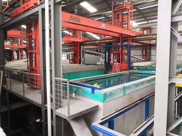Buy cheap Power Automated Anodizing Line Process Horizontal Anodiding line from wholesalers