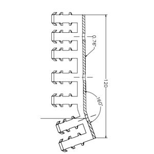 Buy cheap Femoral Component Conical 150 mmm with throcanteric head from wholesalers