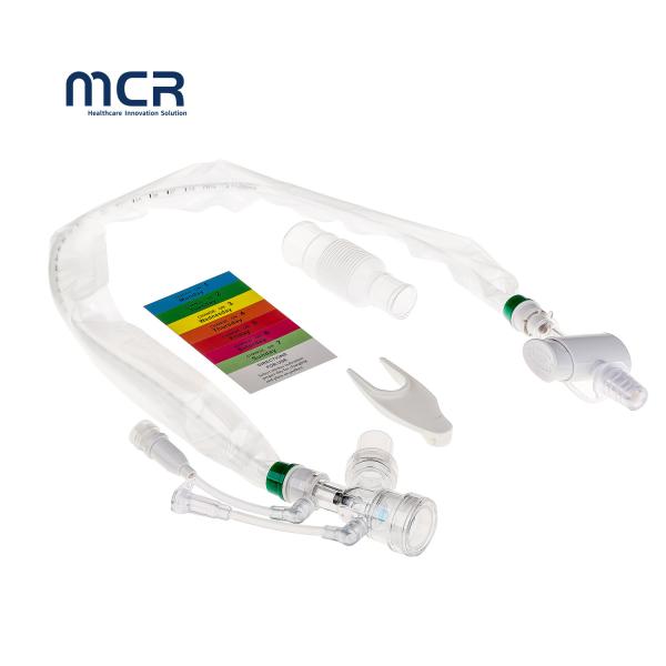 Disposable Y-Piece Closed Suction System for Tracheostomy and Endotracheal