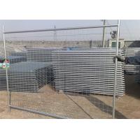 Buy cheap OD32mm*1.5mm wall thick Height 2.1m* Width 2.4M Mesh 60mm*150mm*3.5mm budget temporary construction fence Pimer NZS3750 product