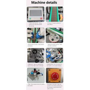 Buy cheap Round Bottle Labeling Machine for Plastic Water Bottles 1935 mm Automatic Function from wholesalers