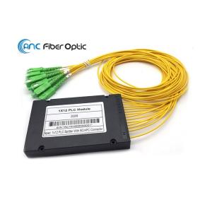 Buy cheap 1x12 PLC Fiber Optic Splitter Module from wholesalers