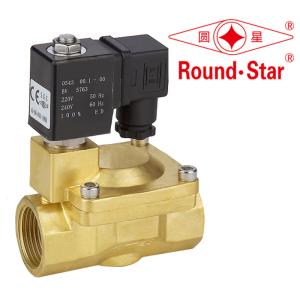 Buy cheap 1 Inch Automatic Bistable Latching Solenoid Valve Pilot Operated Brass from wholesalers