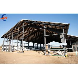Buy cheap Galvanized Lattice Column Prefabricated Warehouse Metal Shed Kit for Steel Structure from wholesalers