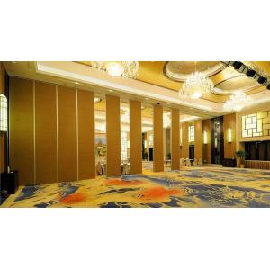 ODM Movable Partition Walls Residential / Meeting Room Folding Partition Walls