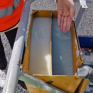 60Lx2 Two Component Road Line Marking Machine Self Dropping