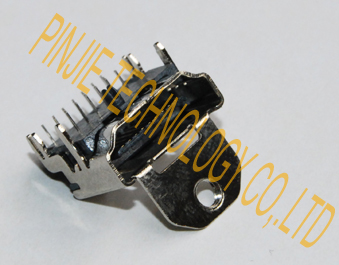 Buy cheap HDMI 19P SOCKET WITH SCREW HOLE, AR DIP from wholesalers