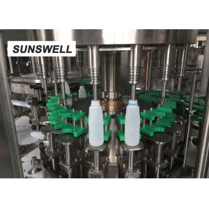 Buy cheap Plastic Thermoforming PE Bottle  Juice Filling Machine With  Good  Aluminum Alloy from wholesalers