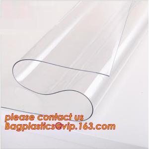 SUPER CLEAR ECO Oil proof disposable plastic tablecloth table mats frosted