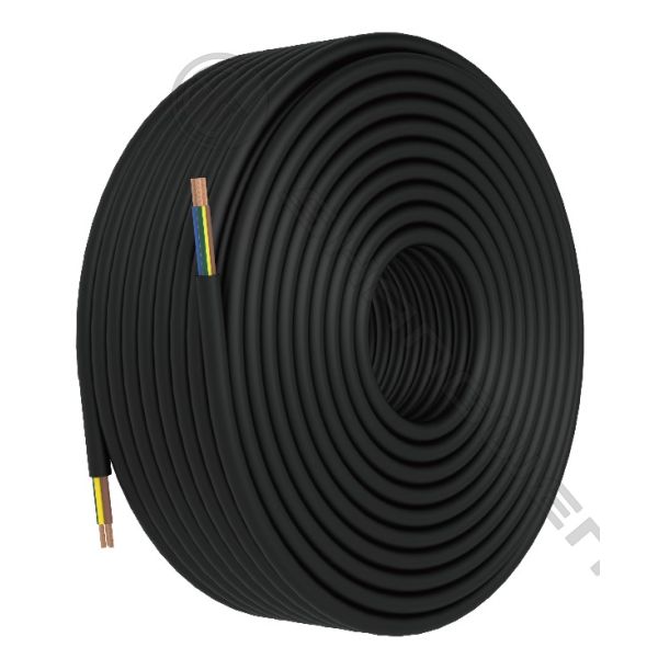 Buy cheap 3*4mm² 300/500V Power Cord CE CCC VDE 3 Core PVC Insulation and Bare Copper H05RR-F RVV Power Cord from wholesalers