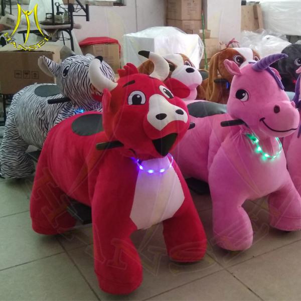 Buy cheap Hansel amusement toy walking battery operated ride on plush animals from wholesalers