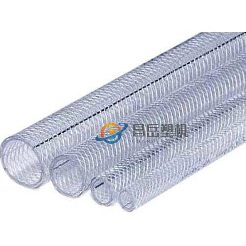 Durable PVC Soft Pipe Extrusion Machine With Terylene Fibre Network For High