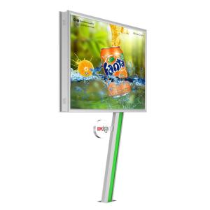 Buy cheap Easy installation digital display 8000nits IP65 P6 6mm pixel pitch steel led screen billboard outdoor advertising from wholesalers