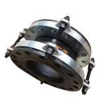 PN40 EPDM Flexible Fully Sealed Rubber Expansion Joint With Flange Connection