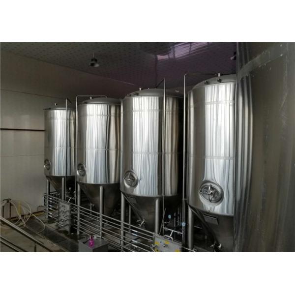 Quality 20BBL Stainless Steel Conical Fermentation Tank With PLC Control System for sale