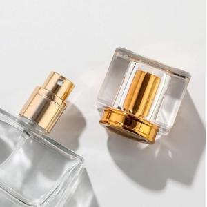 Buy cheap Glass Bottles Perfume Packaging Custom Mini 50Ml 30Ml Empty Perfume Bottles from wholesalers
