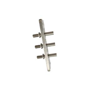 Buy cheap Smooth Surface Connection Terminal Plate Rated Voltage 600V Insulating Property of 2000MΩ for Applications 6.2mm X 42.5mm X 42.5mm from wholesalers