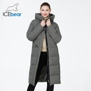 Buy cheap Polyester Long Padded Coat Womens Black Womens Padded Coat Undetachable from wholesalers